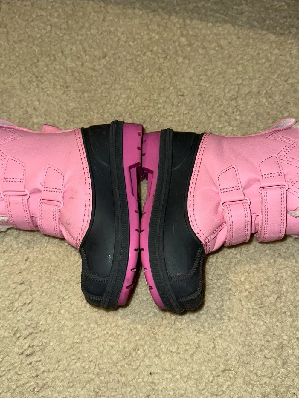 Cat & Jack Hot Pink Kids Outdoor Boots